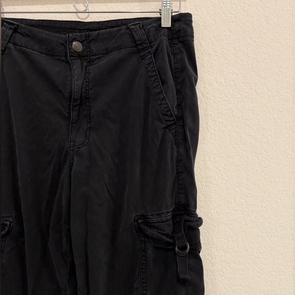 American Eagle Cargo Pants Black Size 8 - Picture 4 of 6